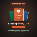 Growth Dose – 150+ Self-Growth Ebooks Bundle (Instant PDF Download)